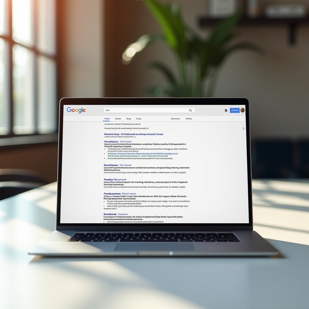 Ekran z wynikami wyszukiwania Google pokazujący AI Overview